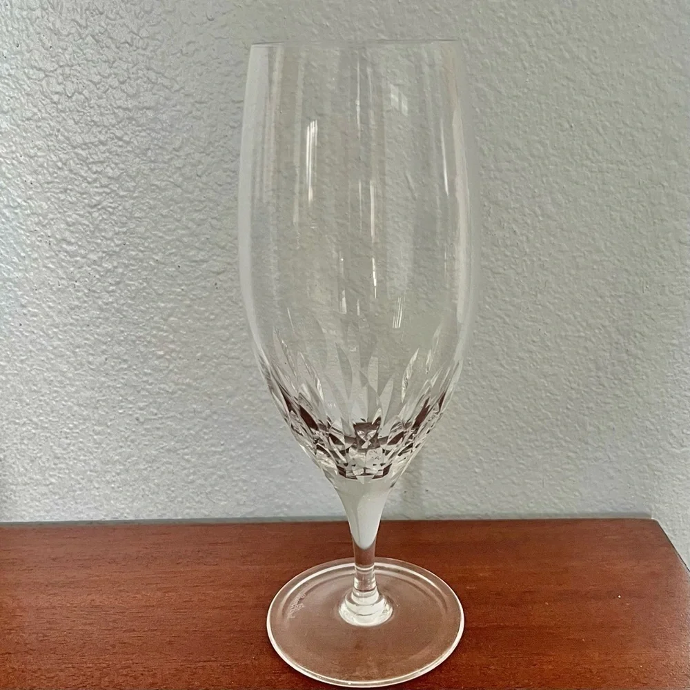 Rosenthal Crystal Faceted 8.25” Goblet